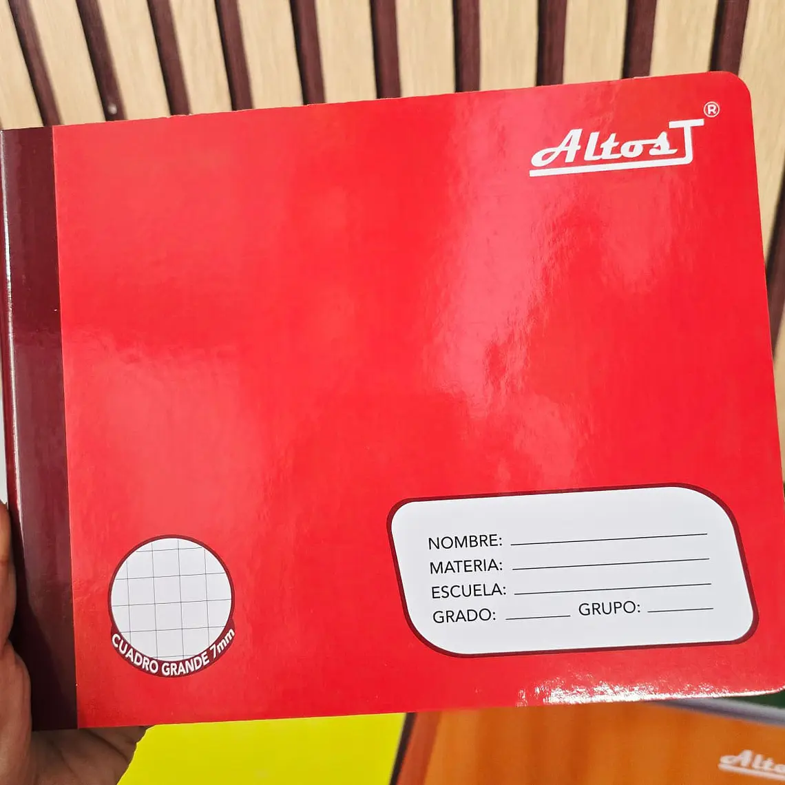 (CUADRO #7) CUADERNO ITALIANO 