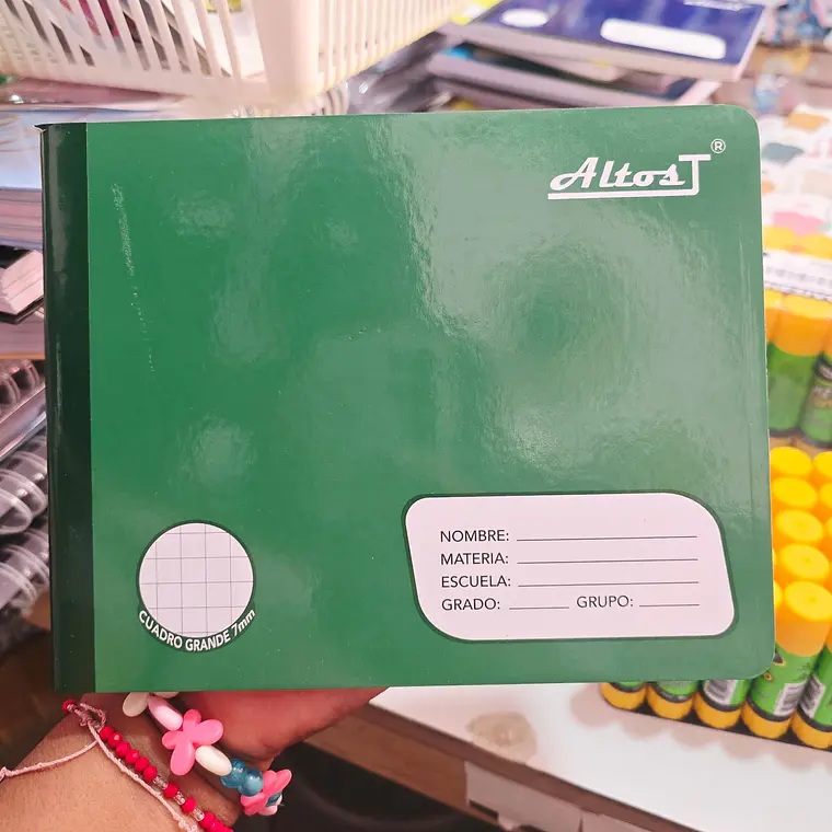 (CUADRO #7) CUADERNO ITALIANO 