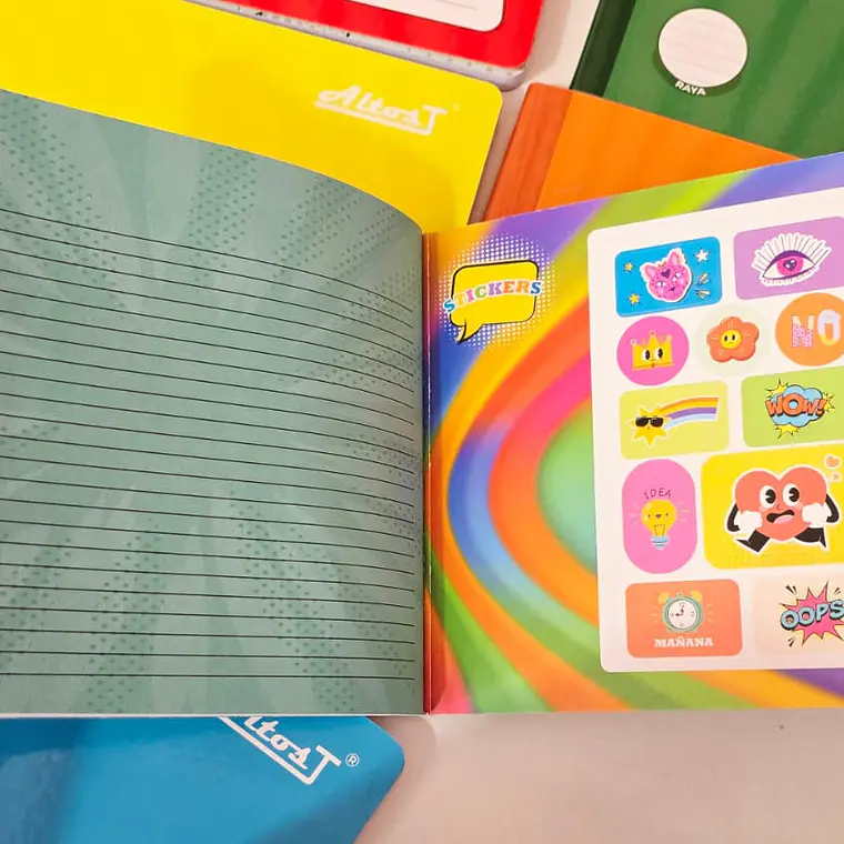 (CUADRO #7) CUADERNO ITALIANO 