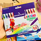 CAJITA CON 12 CRAYOLAS JUMBO MOD# YT0012-12 🎨 - Miniatura 3