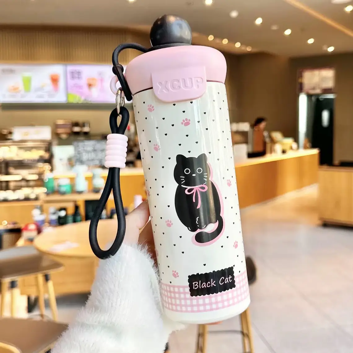 TERMO BEVERAGE CUP (KAWAII) DE 600ML CMOD# 3871/SN-222 🥤 7