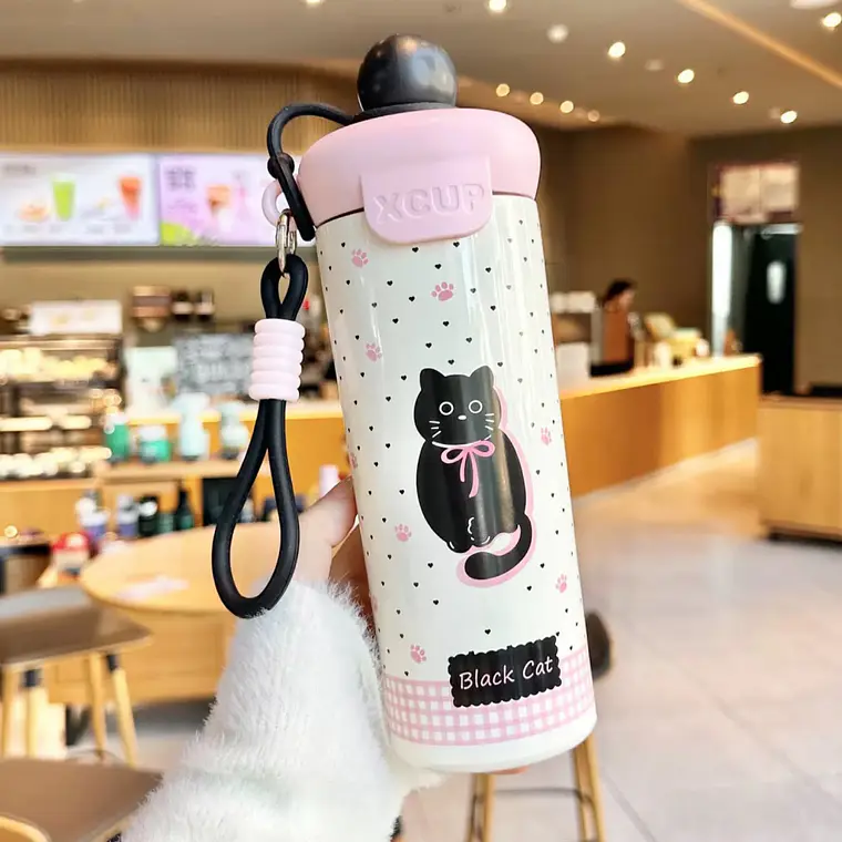 TERMO BEVERAGE CUP (KAWAII) DE 600ML CMOD# 3871/SN-222 🥤 7