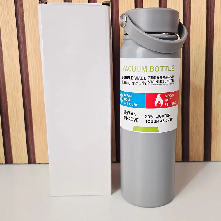 TERMO CON ASA DE 800ML COLORES LISOS MOD# 6868🥤 11