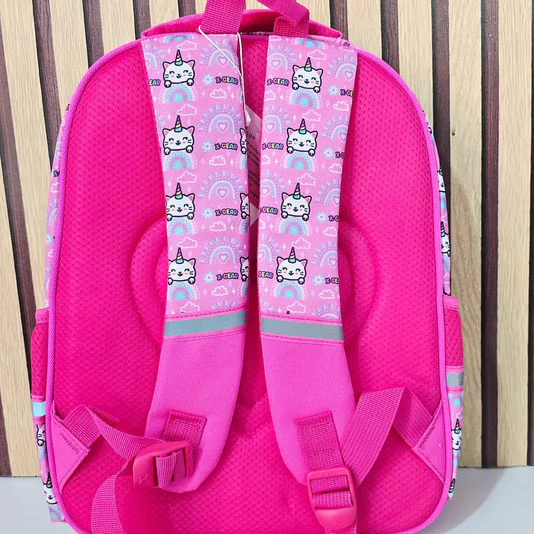 MOCHILA GATO UNICORNIO ORIGINAL X-GEAR PARA PRIMARIA MOD# MIX1037 💖✨ 8