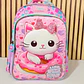 💖 MOCHILA GATITA DONA GOLDEN KIDS PARA PRIMARIA MOD# MI0002 - Miniatura 1