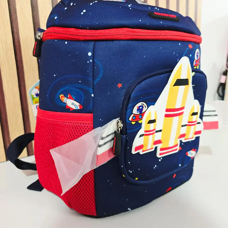 MOCHILA ORIGINAL COHETE  GOLDEN KIDS MOD# GF1362 🚀 2