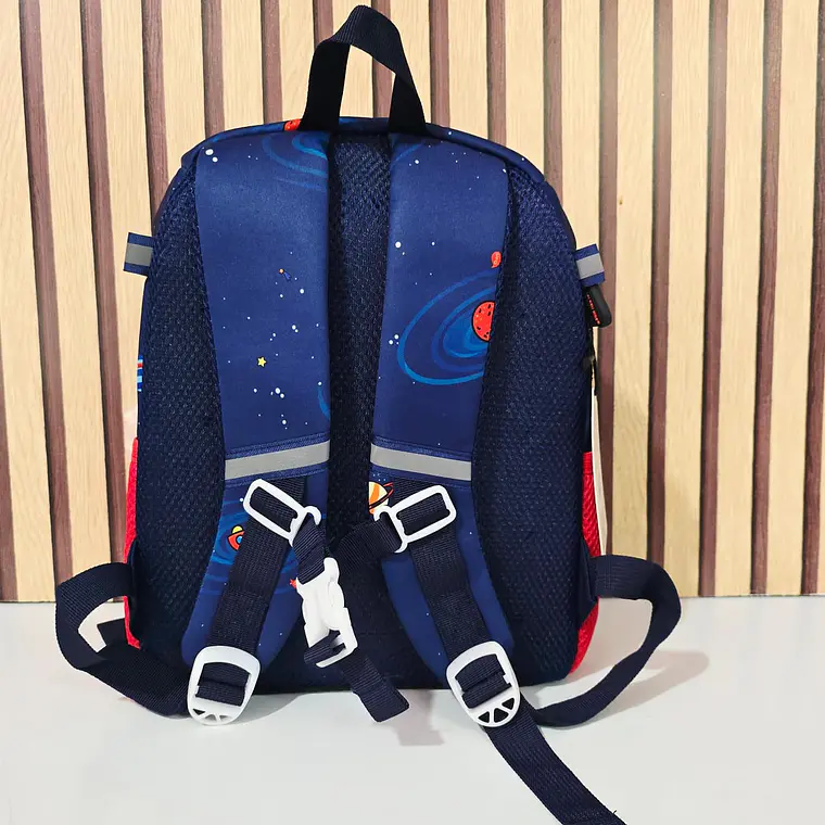MOCHILA ORIGINAL COHETE  GOLDEN KIDS MOD# GF1362 🚀 3