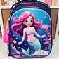 MOCHILA ORIGINAL X-GEAR DISEÑO SIRENITA (PRIMARIA)MOD# XIN-0001 - Miniatura 1