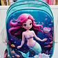 MOCHILA ORIGINAL X-GEAR DISEÑO SIRENITA (PRIMARIA)MOD# XIN-0001 - Miniatura 2