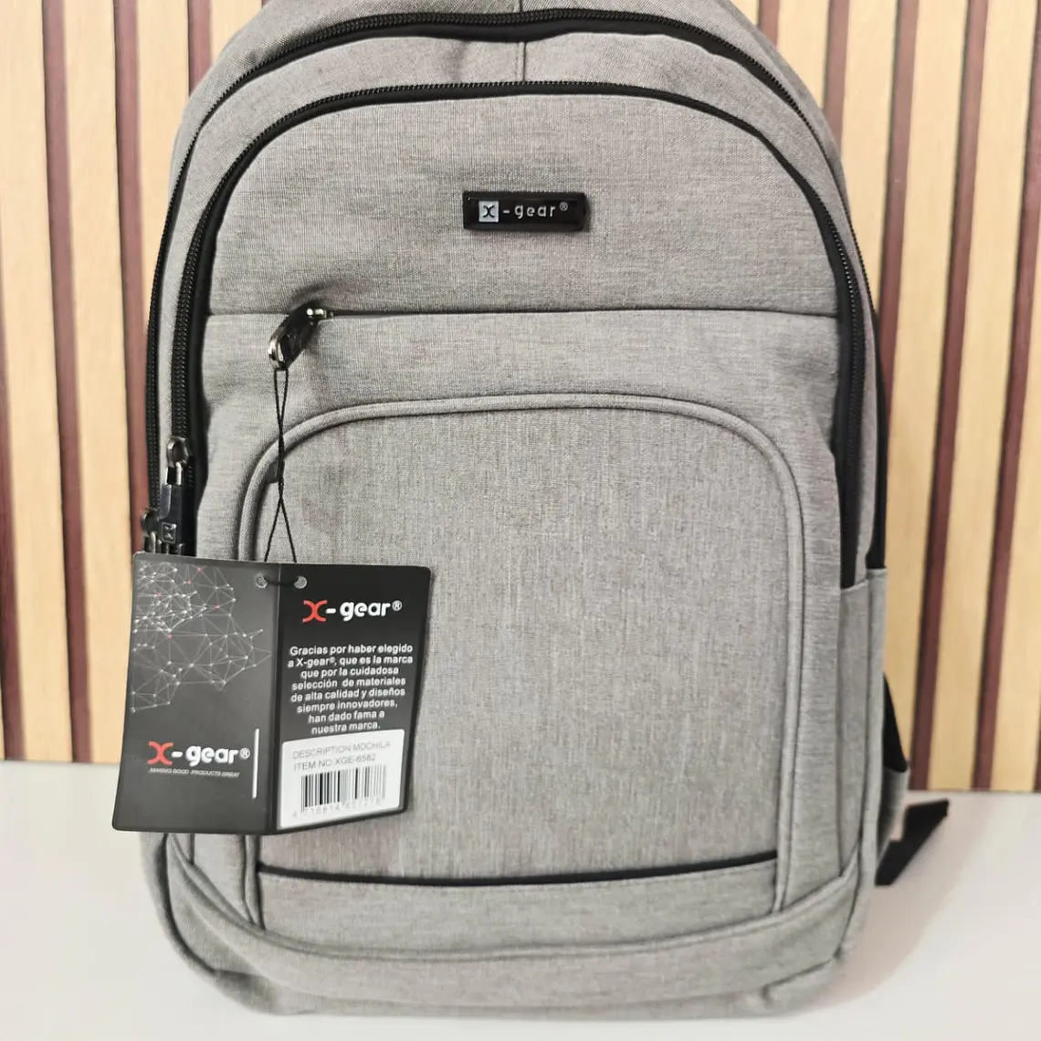 MOCHILA ORIGINAL X-GEAR PARA CABALLERO MOD# XGE-6582 4