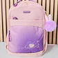 💜🥰 MOCHILA JUVENIL GOLDEN STAR MOD# DF-8934 - Miniatura 1