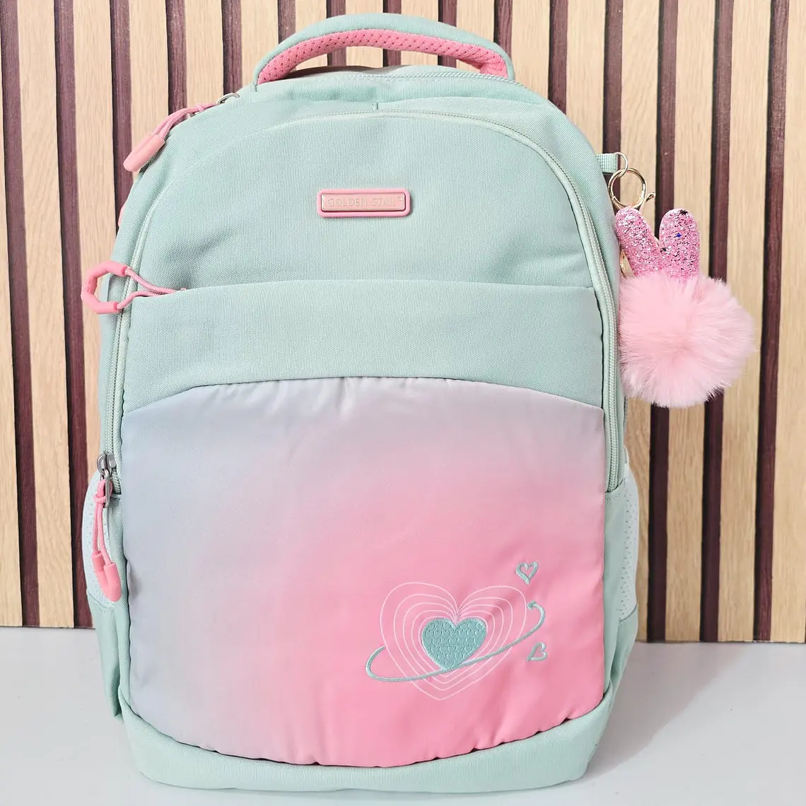 💜🥰 MOCHILA JUVENIL GOLDEN STAR MOD# DF-8934 3