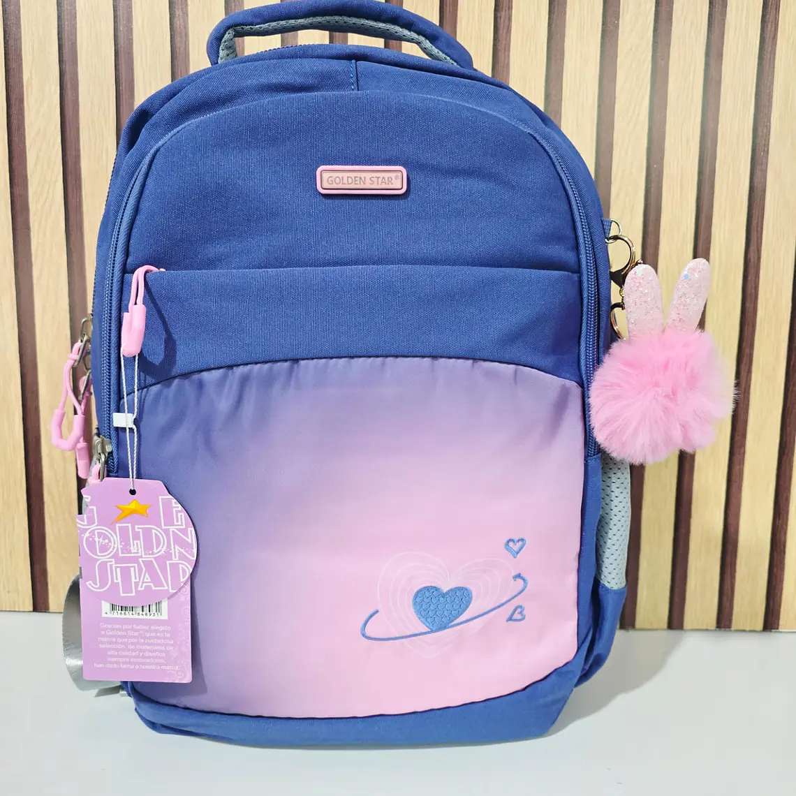 💜🥰 MOCHILA JUVENIL GOLDEN STAR MOD# DF-8934 4