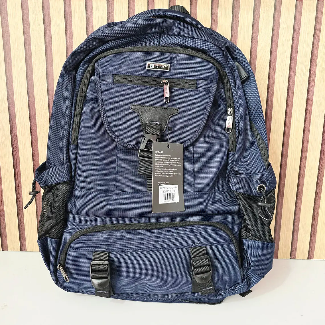 MOCHILA TIPO MALETA ORIGINAL X-GEAR PARA CABALLERO MOD# XF741 2