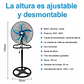 VENTILADOR DE 18 PULGADAS 3 EN 1 POTENCIA 60W - Miniatura 4