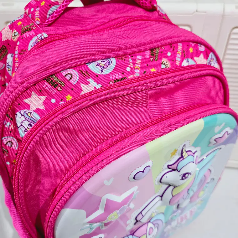 MOCHILA ORIGINAL X-GEAR DISEÑO UNICORNIO (PRIMARIA) MOD# XGE-6605 6