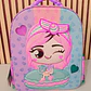 MOCHILA RUZ ORIGINAL NIÑA HELADO CON LUZ MOD# 183566 - Miniatura 1