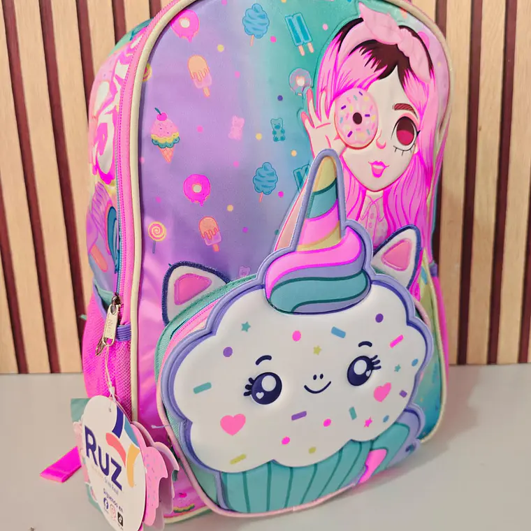 MOCHILA RUZ ORIGINAL ELSA CON LUZ MOD# 183554 2