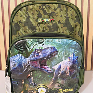 MOCHILA ORIGINAL X-GEAR DINOSAURIO MOD# XGE-6602777