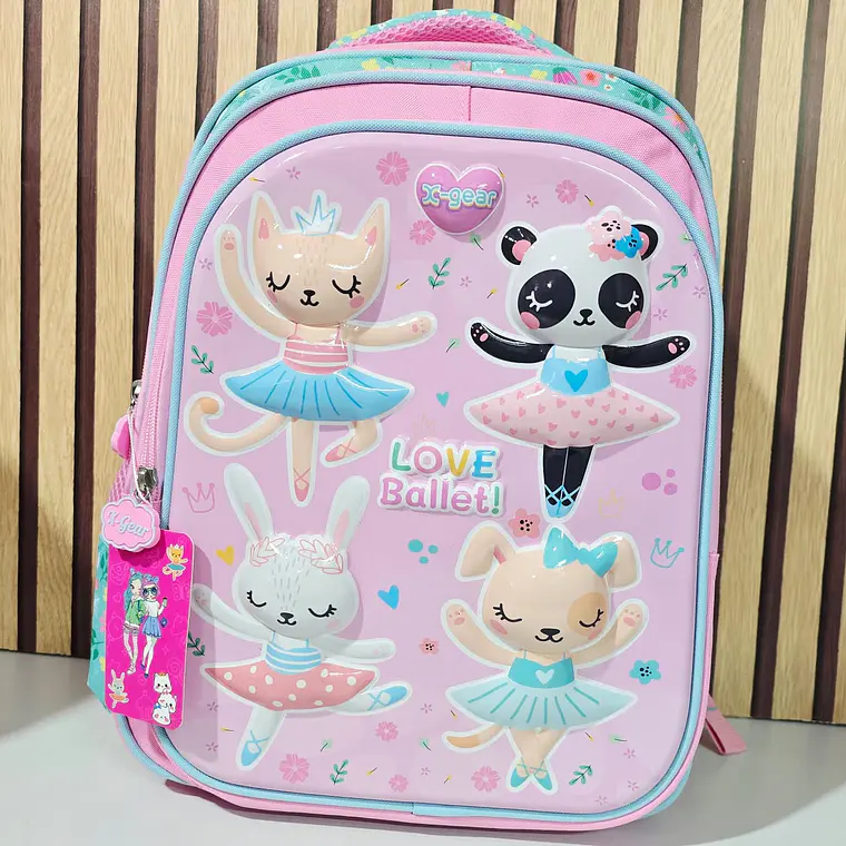 MOCHILA ORIGINAL X-GEAR LOVE BALLET MOD# XIN-0030 5