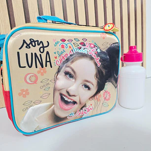 LONCHERA ORIGINAL CON BOTE SOY LUNA MOD# 0252(cuadrada)