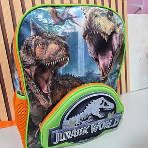 MOCHILA ORIGINAL JURASSIC WORLD PARA PRIMARIA CON LUZ MOD# 184482