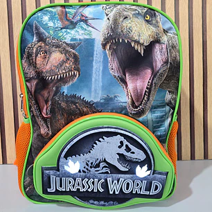 MOCHILA ORIGINAL JURASSIC WORLD PARA PRIMARIA CON LUZ MOD# 184482