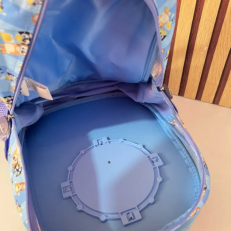 MOCHILA ORIGINAL BLUEY  KINDER GRANDE MOD# BL607B34BP 6