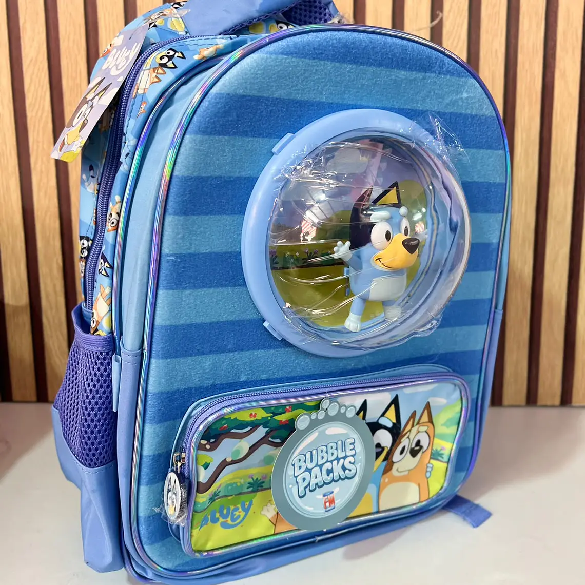 MOCHILA ORIGINAL BLUEY  KINDER GRANDE MOD# BL607B34BP 1