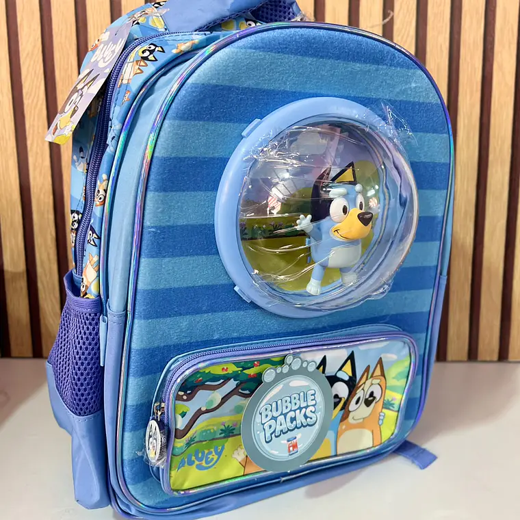 MOCHILA ORIGINAL BLUEY  KINDER GRANDE MOD# BL607B34BP 1