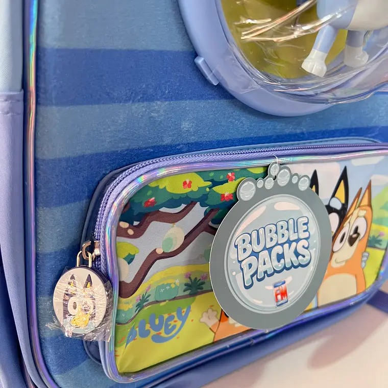 MOCHILA ORIGINAL BLUEY  KINDER GRANDE MOD# BL607B34BP 3