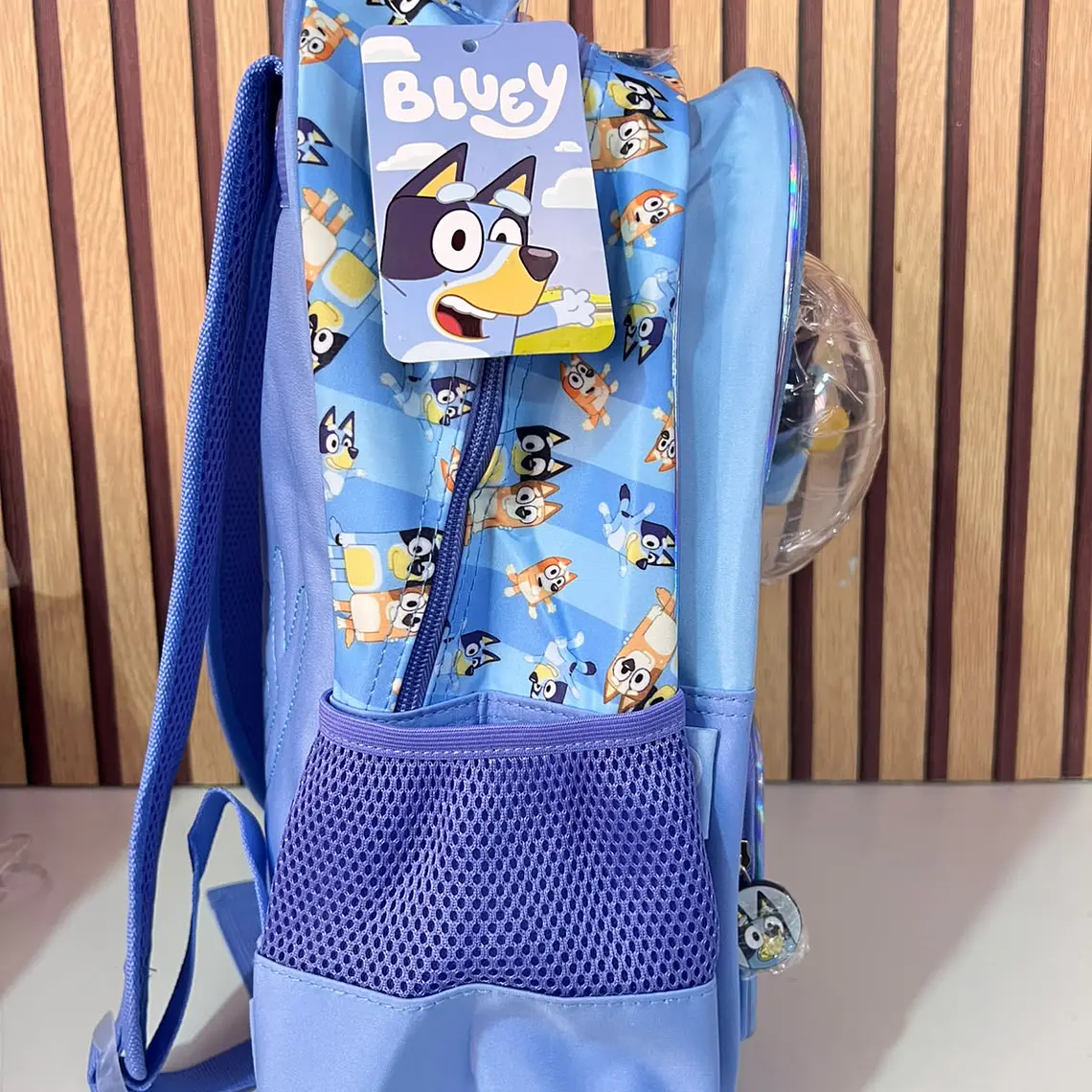 MOCHILA ORIGINAL BLUEY  KINDER GRANDE MOD# BL607B34BP 4