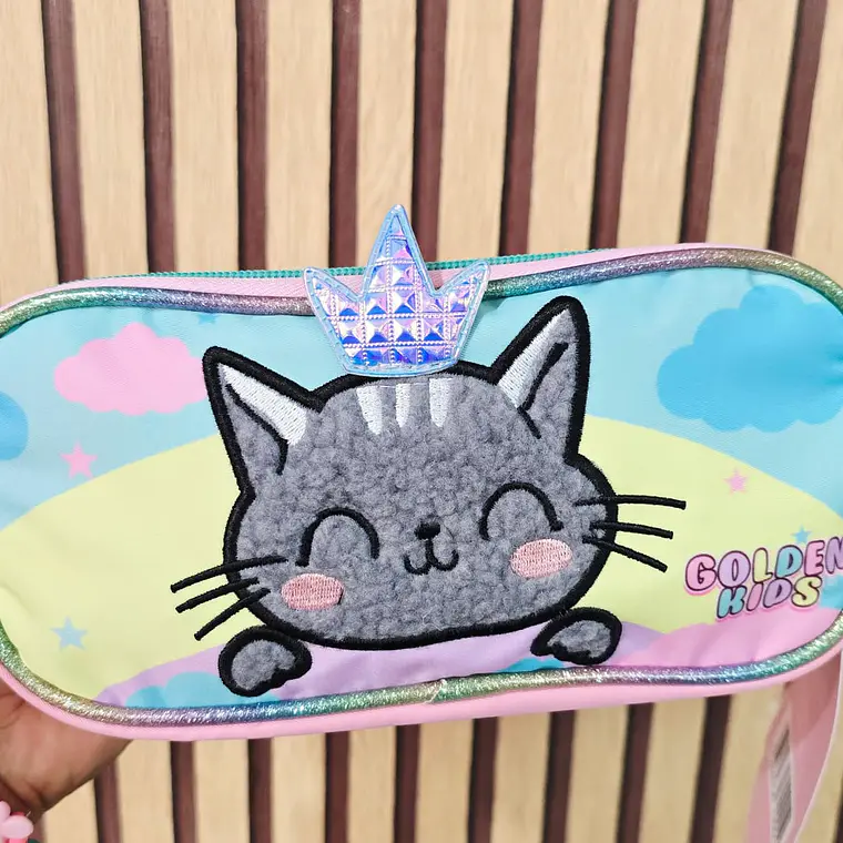 LAPICERA  ORIGINAL GATO CORONA GOLDEN KIDS MOD# MI0001-PC 2