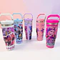 VASO TÉRMICO CON ASA  DISEÑO GUERRERAS KPOP DE 800ML MOD# VFT30 - Miniatura 1