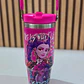 VASO TÉRMICO CON ASA  DISEÑO GUERRERAS KPOP DE 800ML MOD# VFT30 - Miniatura 3