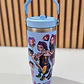 VASO TÉRMICO CON ASA  DISEÑO GUERRERAS KPOP DE 800ML MOD# VFT30 - Miniatura 4