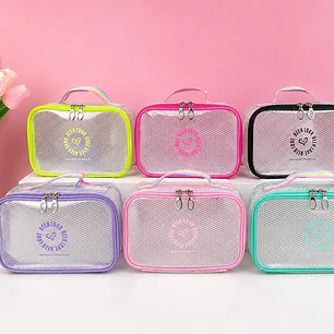 LAPICERA / COSMETIQUERA TRANSPARENTE MOD# WL-1232