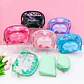 COMBO COSMETIQUERA TRANSPARENTE MOD# WL-1217 - Miniatura 1