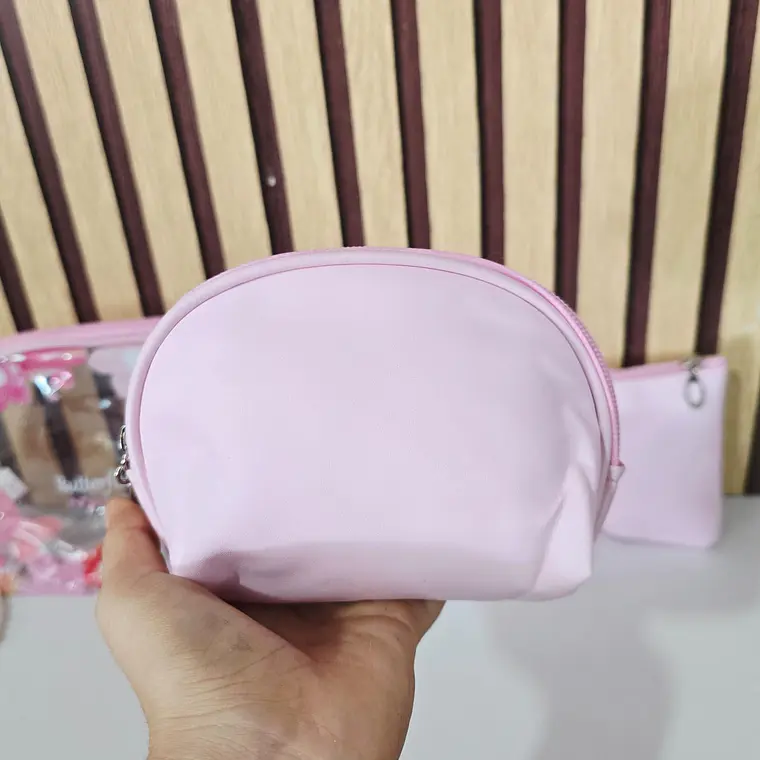 COMBO COSMETIQUERA TRANSPARENTE MOD# WL-1217 8