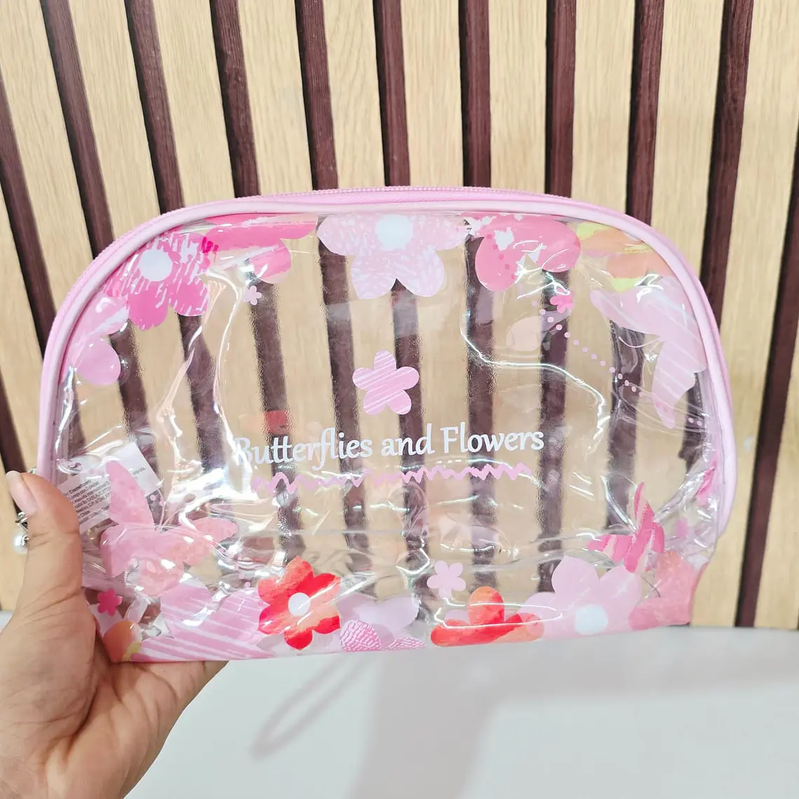 COMBO COSMETIQUERA TRANSPARENTE MOD# WL-1217 10