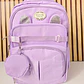 MOCHILA JUVENIL SUN STAR (OREJITAS Y MONEDERO) MOD# Y2777 - Miniatura 2