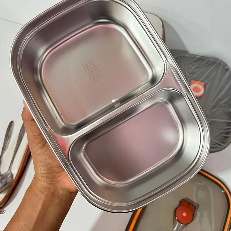 DUO LONCHERA CON 2 TUPPER TÉRMICOS LUNCH BOX CEREZAS MOD# 26-FH-006 6