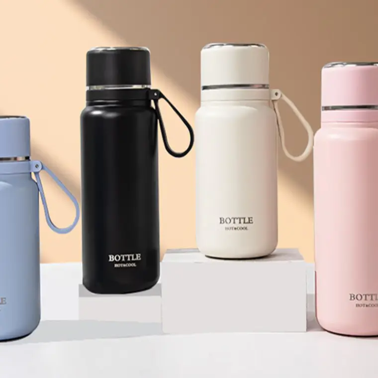 TERMO DE 850ML COLORES LISOS MOD# H-BW-1361 1