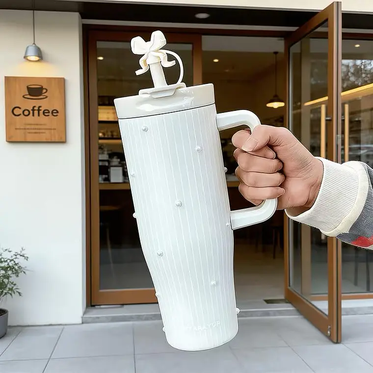 TERMO VACUUM CON PERLAS DE 1200ML MOD# ZF-085 2