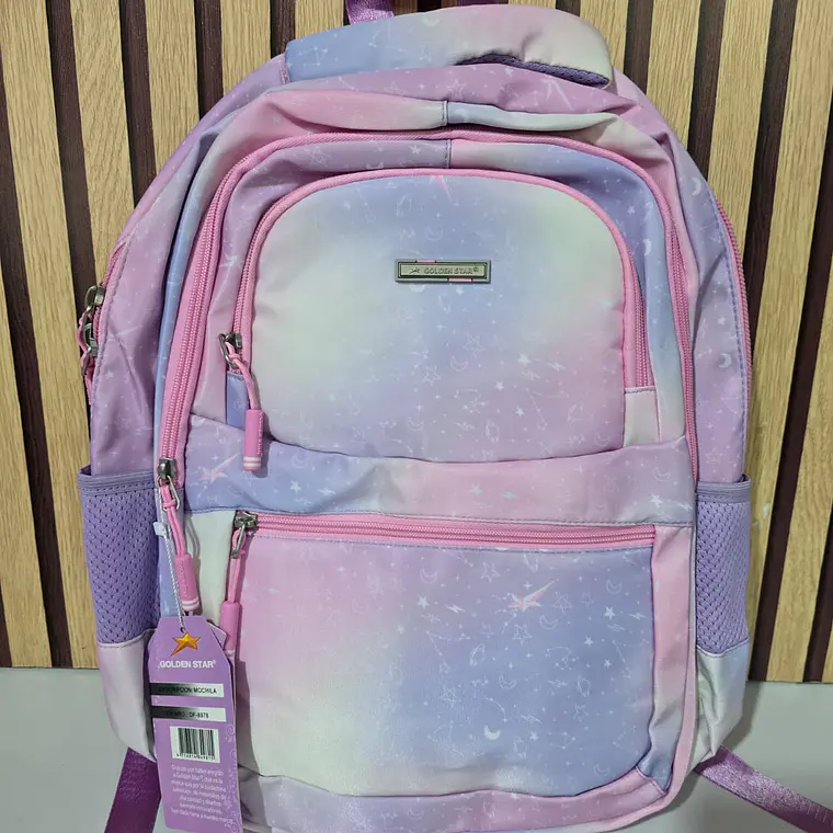 MOCHILA GOLDEN STAR JUVENIL MOD# DF-8978 2