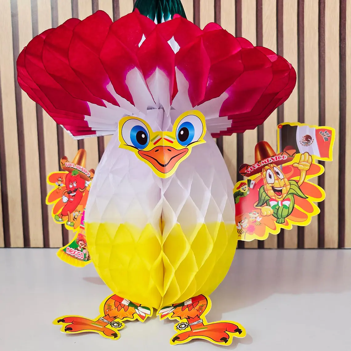 (ANIMALITOS) ADORNOS PATRIOS DE PAPEL CHINA 5