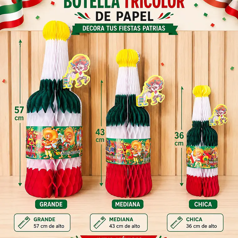 BOTELLA) ADORNO PATRIO MEDIANO GRANDE 1
