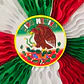 ROSETA TRICOLOR CON ESCUDO - Miniatura 5
