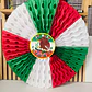 ROSETA TRICOLOR CON ESCUDO - Miniatura 6