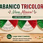 TIRA CON 6 ABANICOS TRICOLOR_ - Miniatura 2